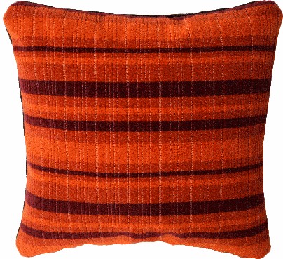 Orange & Maroon stripe